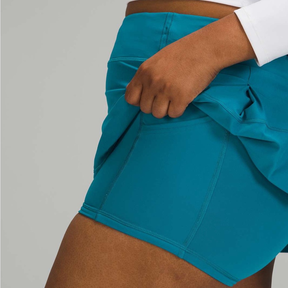 Lululemon Pace Rival Mid Rise Skirt *Tall Size 8
Hawaiian Blue - Picture 5 of 8